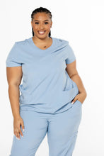 CSCRUBS COMFORT COLLECTION ROUNDED NECK TOP | COMFORT WT2 - JandK Scrubs